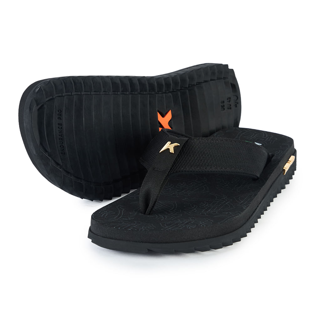 Sandália Kenner Kivah Fluminense Preto