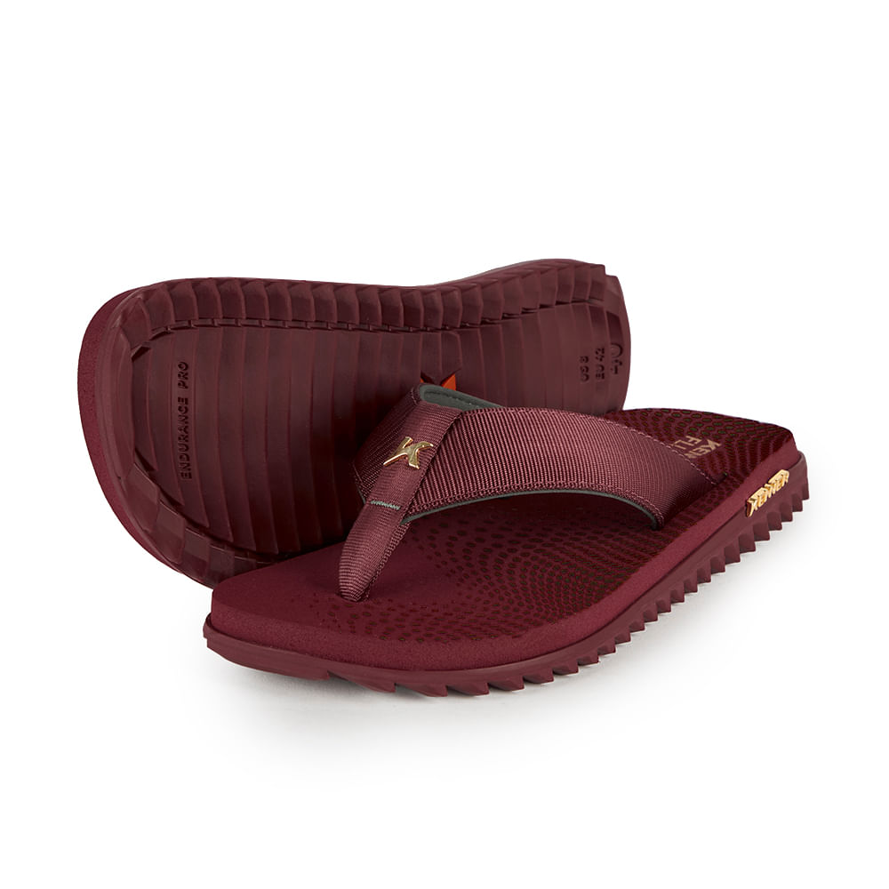 Sandália Kenner Kivah Fluminense Grená