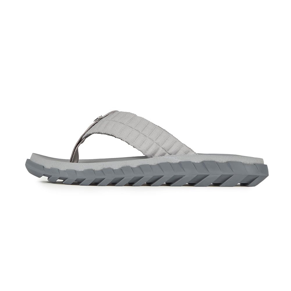 Sandália Kenner Megah Puffer Cinza