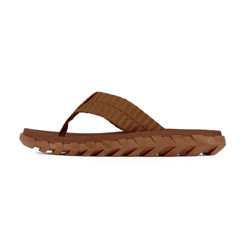 Sandália Kenner Megah Puffer Marrom