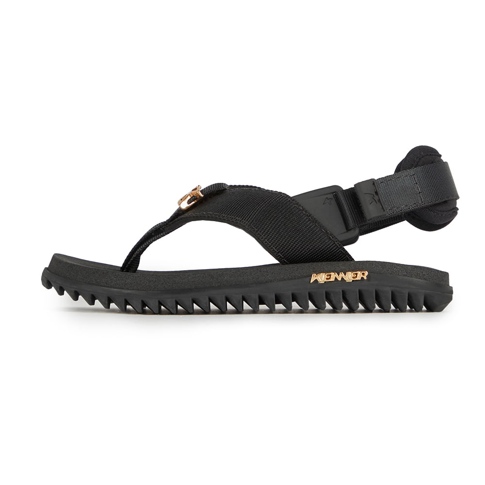 Sandália Kenner Kivah Run Kids Preto