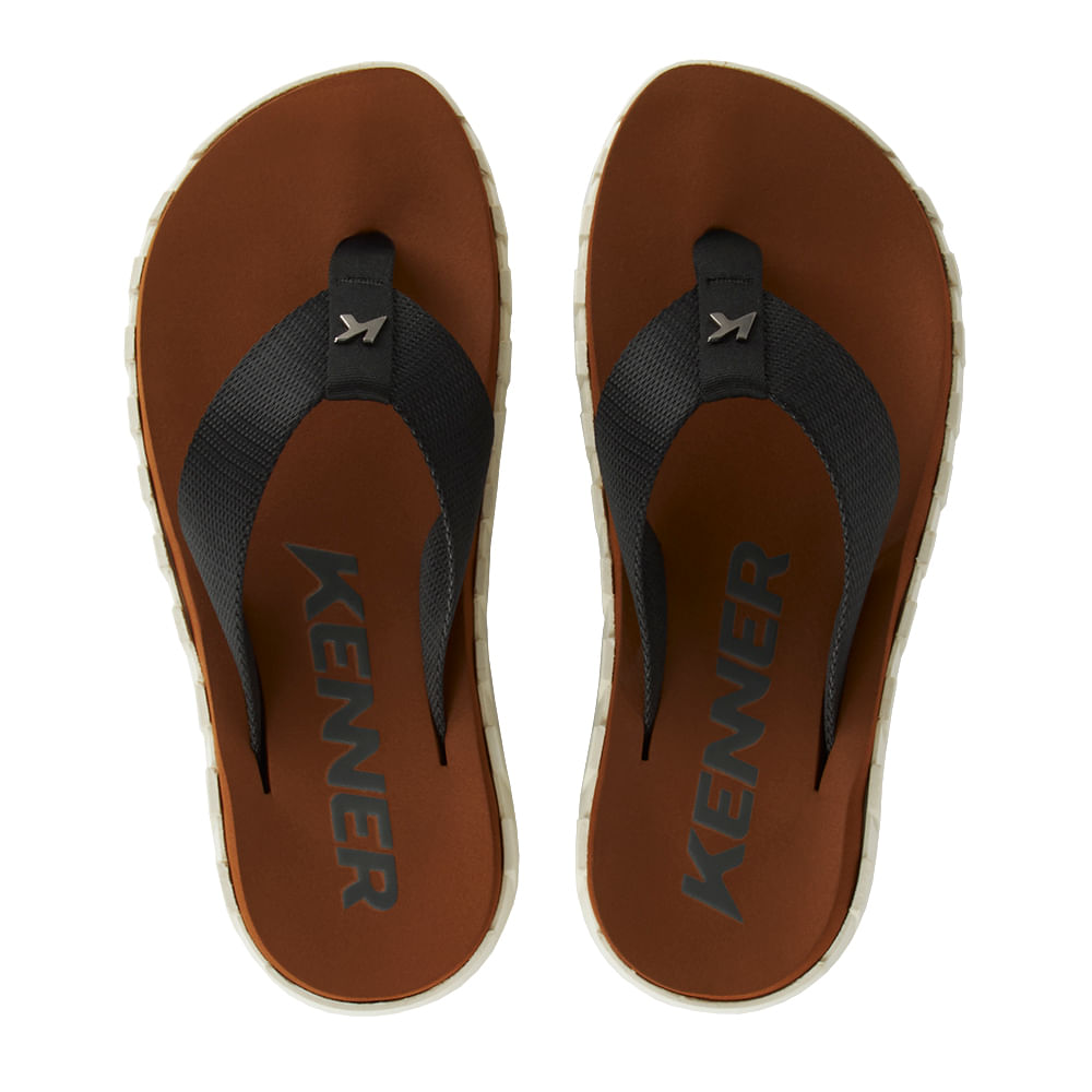 Sandália Kenner Megah Marrom