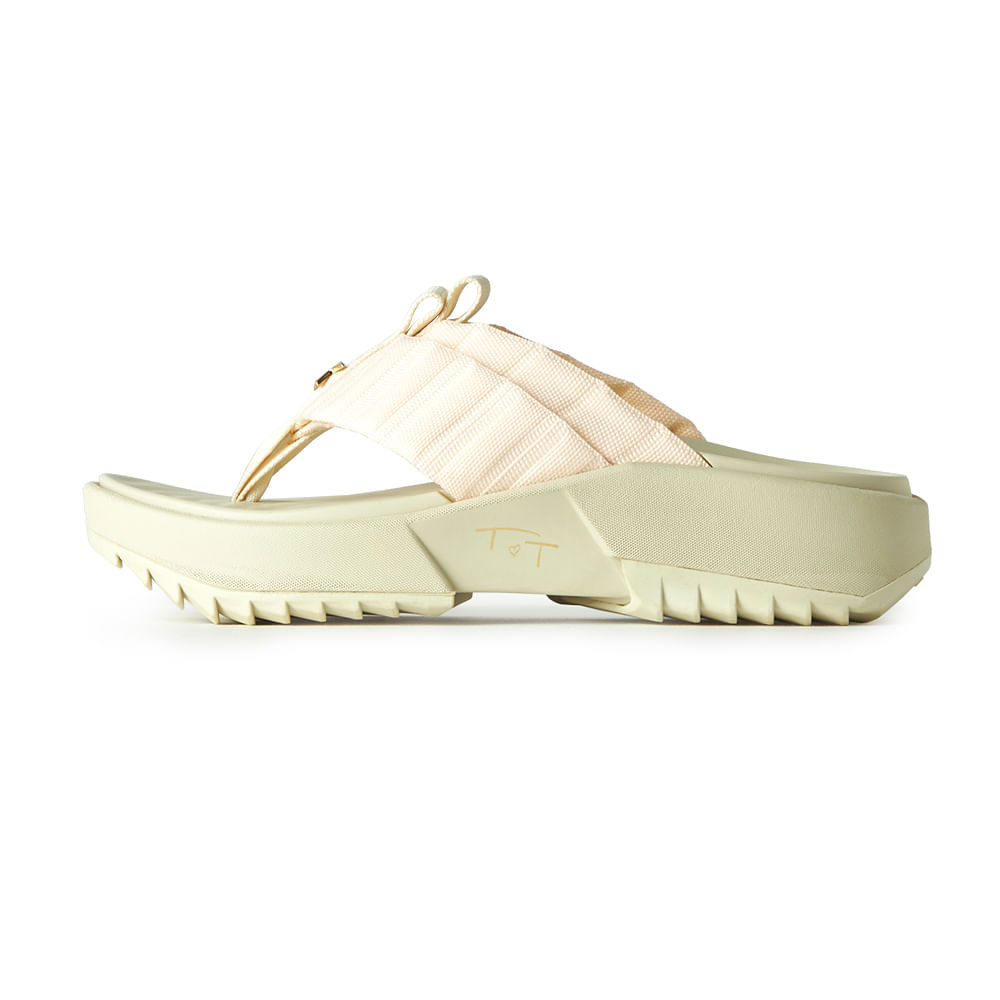 Sandália Kenner Raytek Duo Tasha&tracie Bege