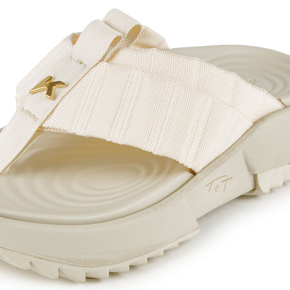 Sandália Kenner Raytek Duo Tasha&tracie Bege