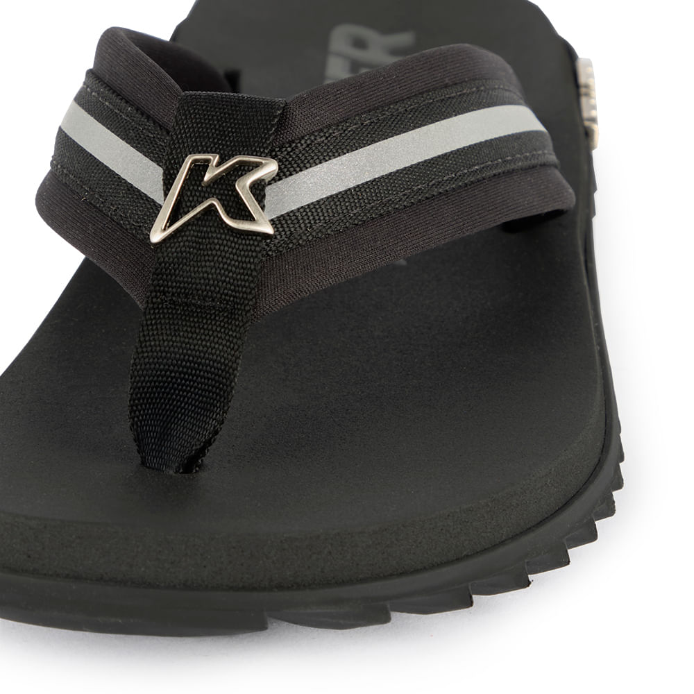 Sandália Kenner Kivah Reflex Preto