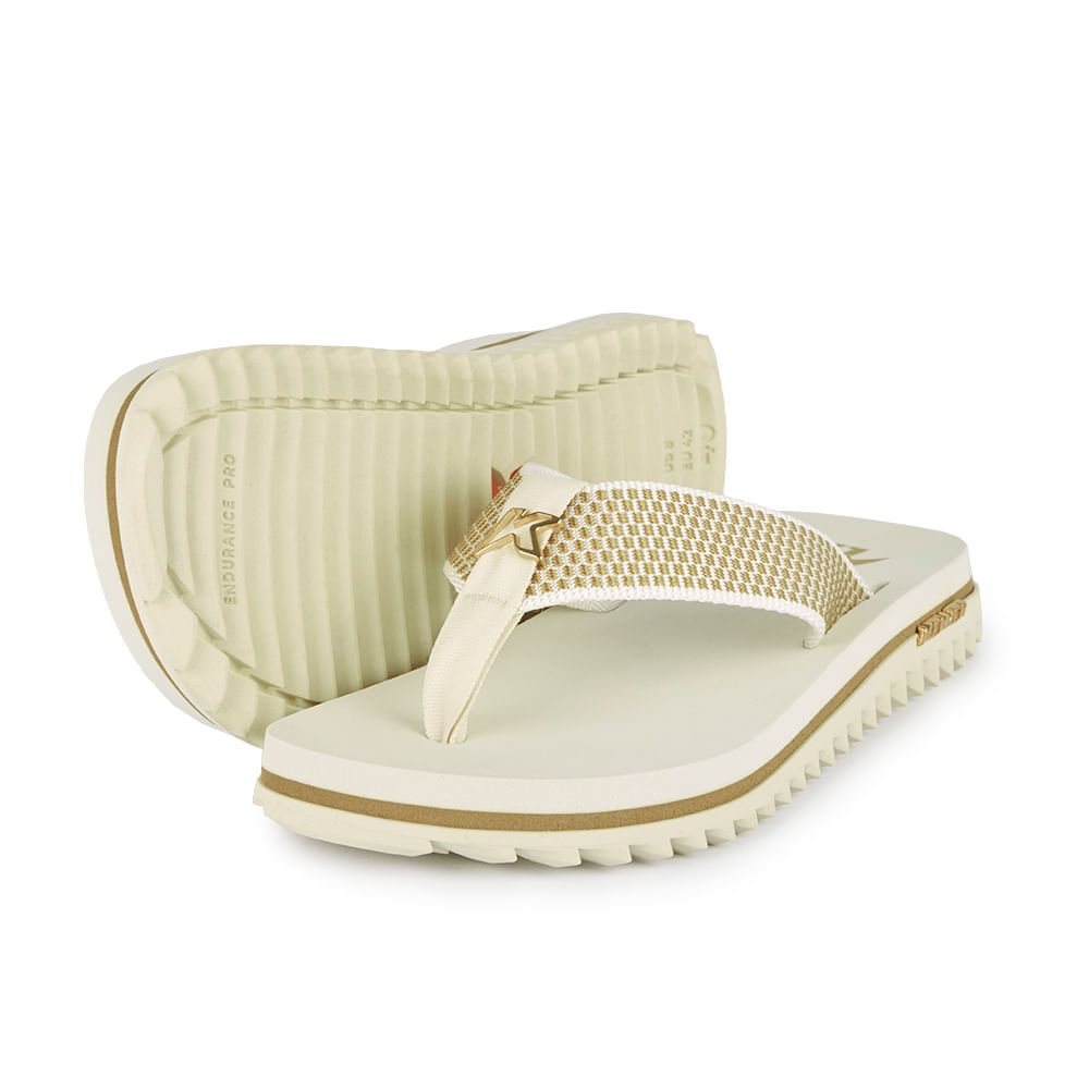 Sandália Kenner Kivah Dots L7 Off White