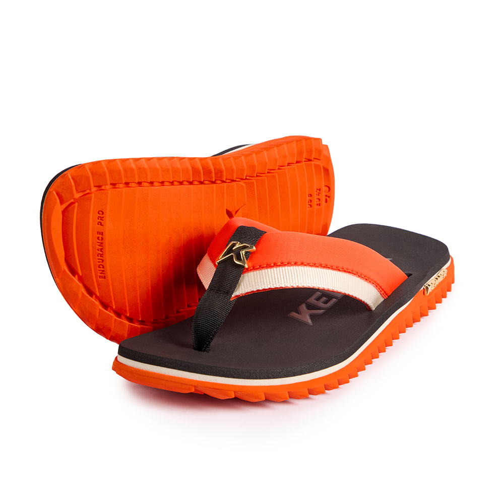 Sandália Kenner Kivah Colors Laranja