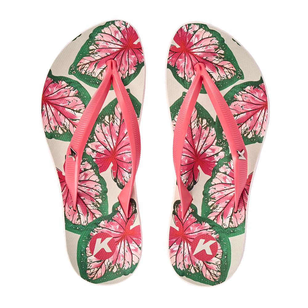 Sandália Kenner Ibiza Caladium Rosa