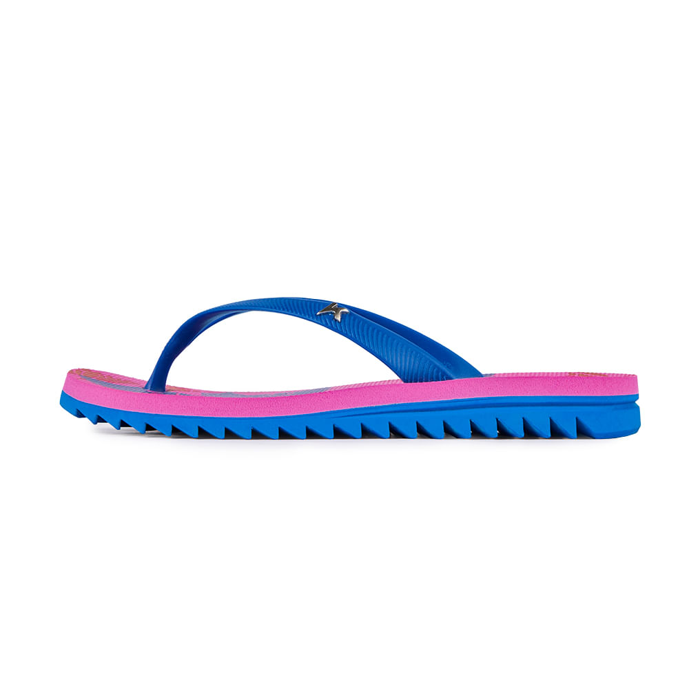 Sandália Kenner Ibiza Pássaros Azul