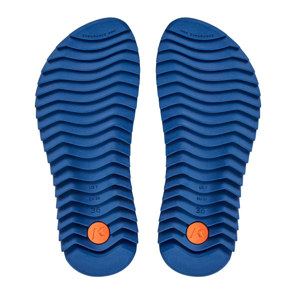 Sandália Kenner Ibiza Pássaros Azul