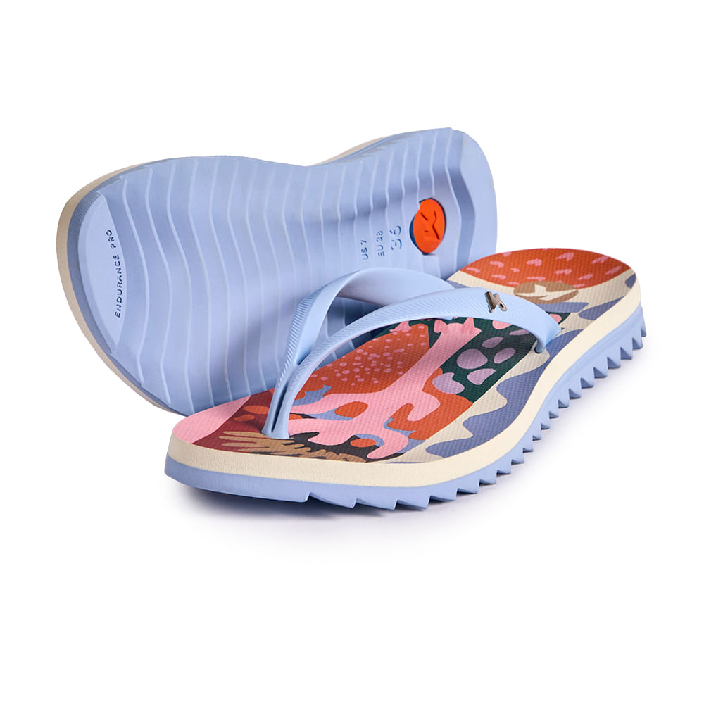 Sandália Kenner Ibiza Festa Azul