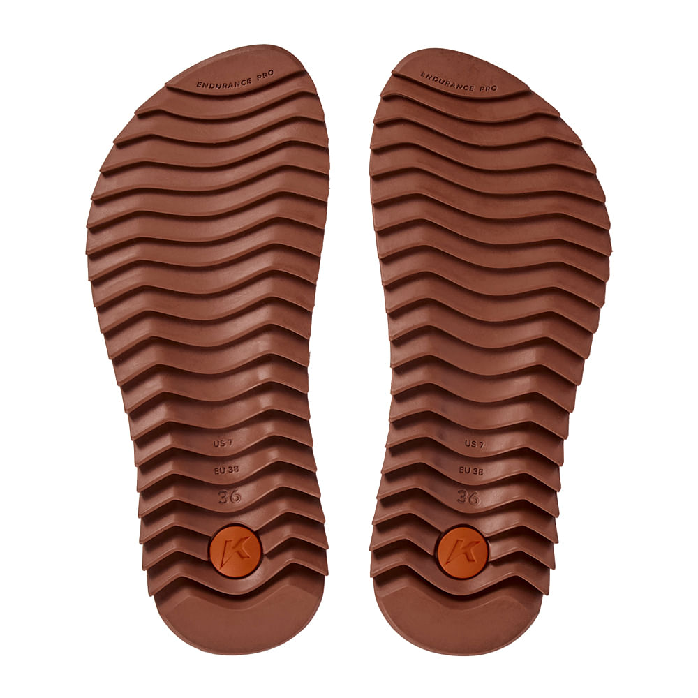 Sandália Kenner Kyra Slim Caqui