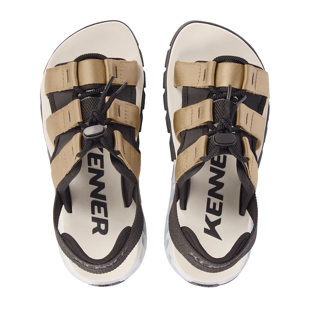 Sandália Kenner Rakka Mezkla Baunilha