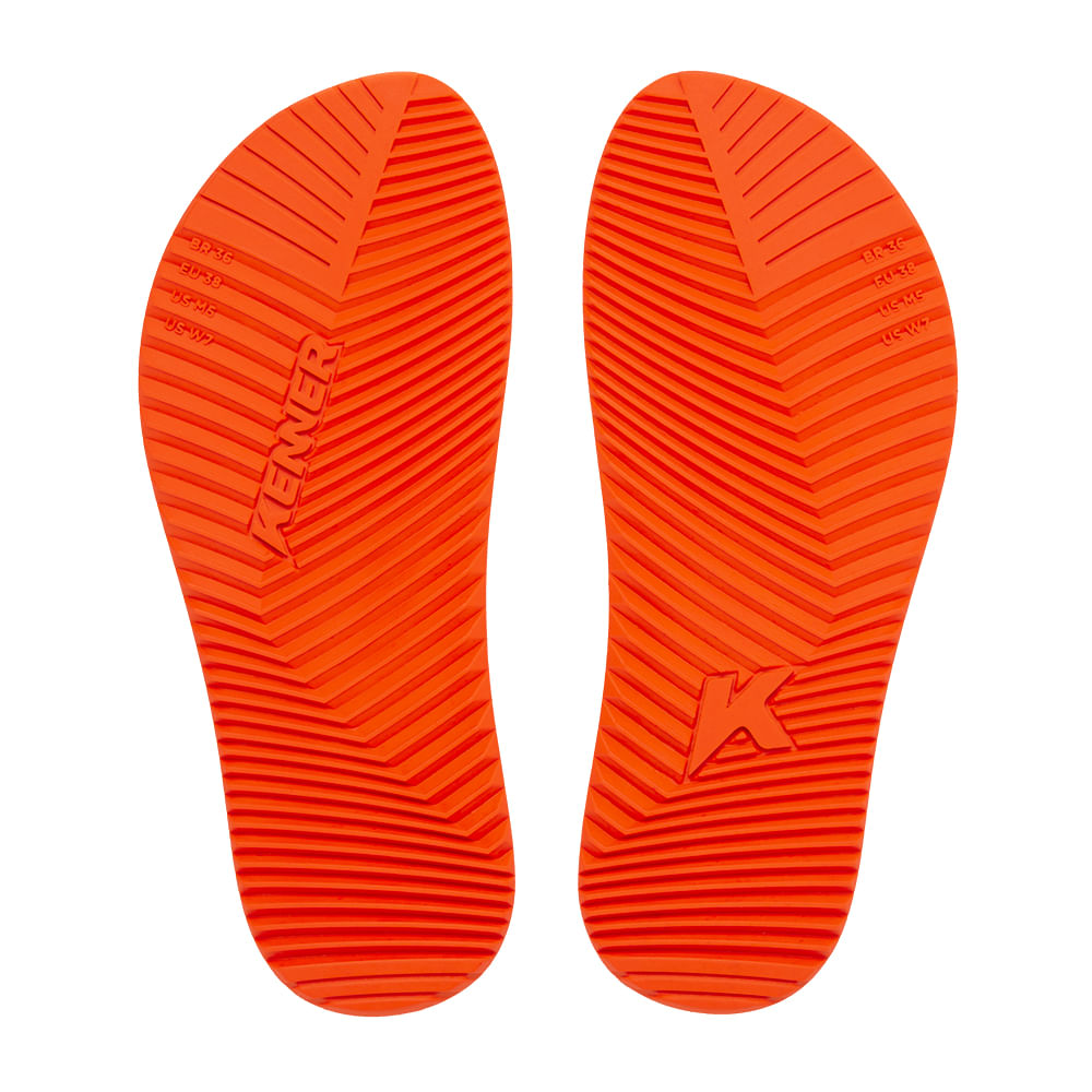 Sandália Kenner Red Laranja