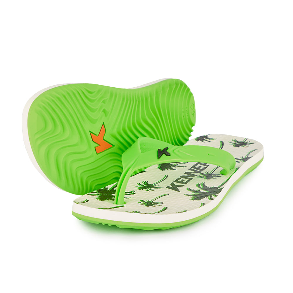 Sandália Kenner Summer Tropical Verde