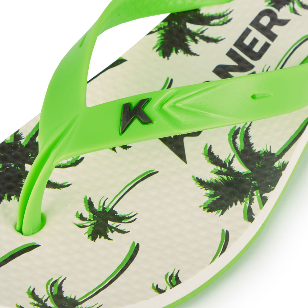 Sandália Kenner Summer Tropical Verde