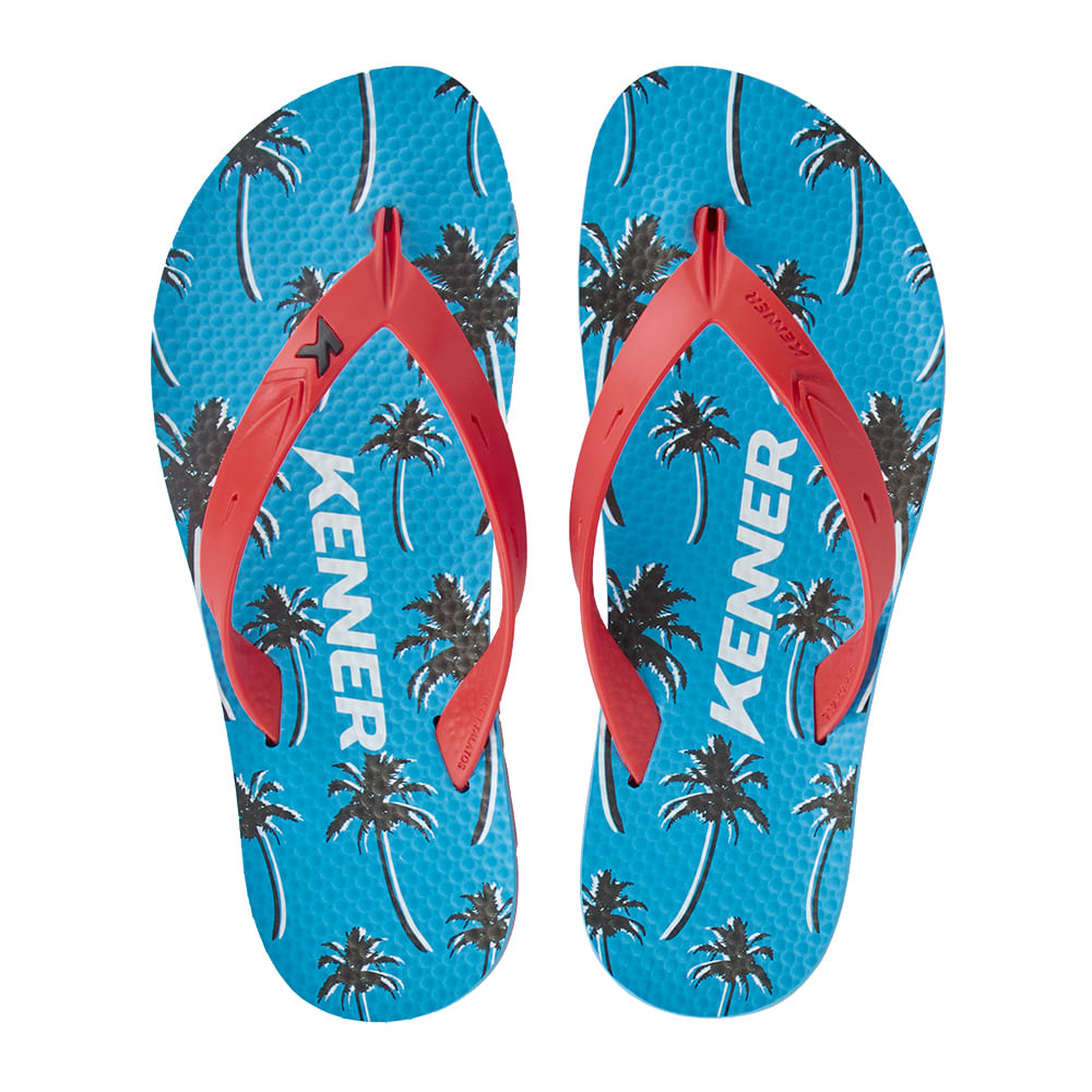 Sandália Kenner Summer Tropical Azul
