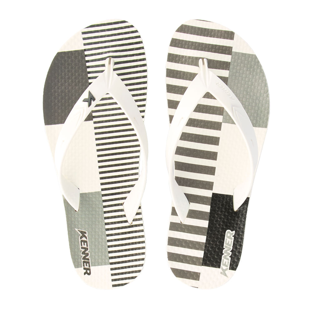 Sandália Kenner Summer Grid Branco