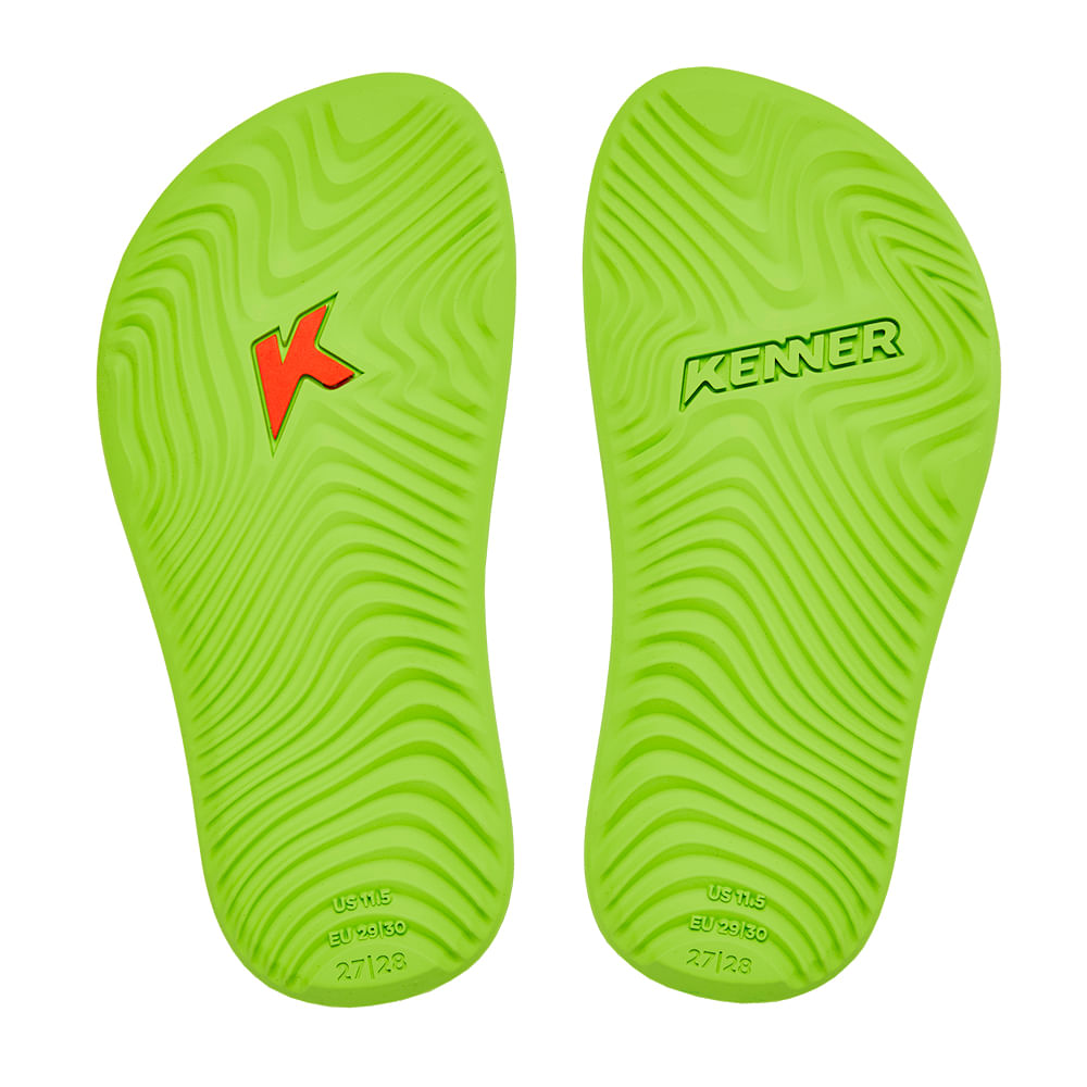 Sandália Kenner Summer Tropical Kids Verde