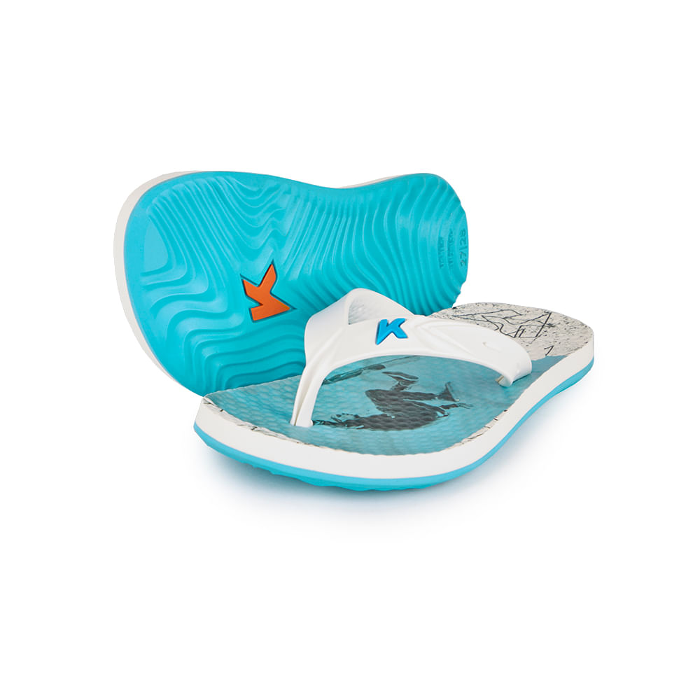 Sandália Kenner Summer Sk8 Kids Branco